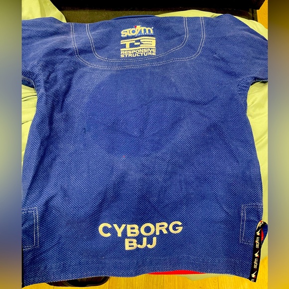 Storm Kimono A0  Fight Sports Cyborg Bjj embroidered Jiu Jitsu Gi kimono - Picture 4 of 8